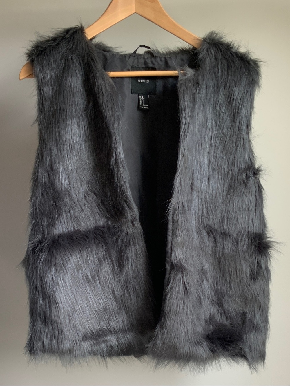 F21 Fur Vest